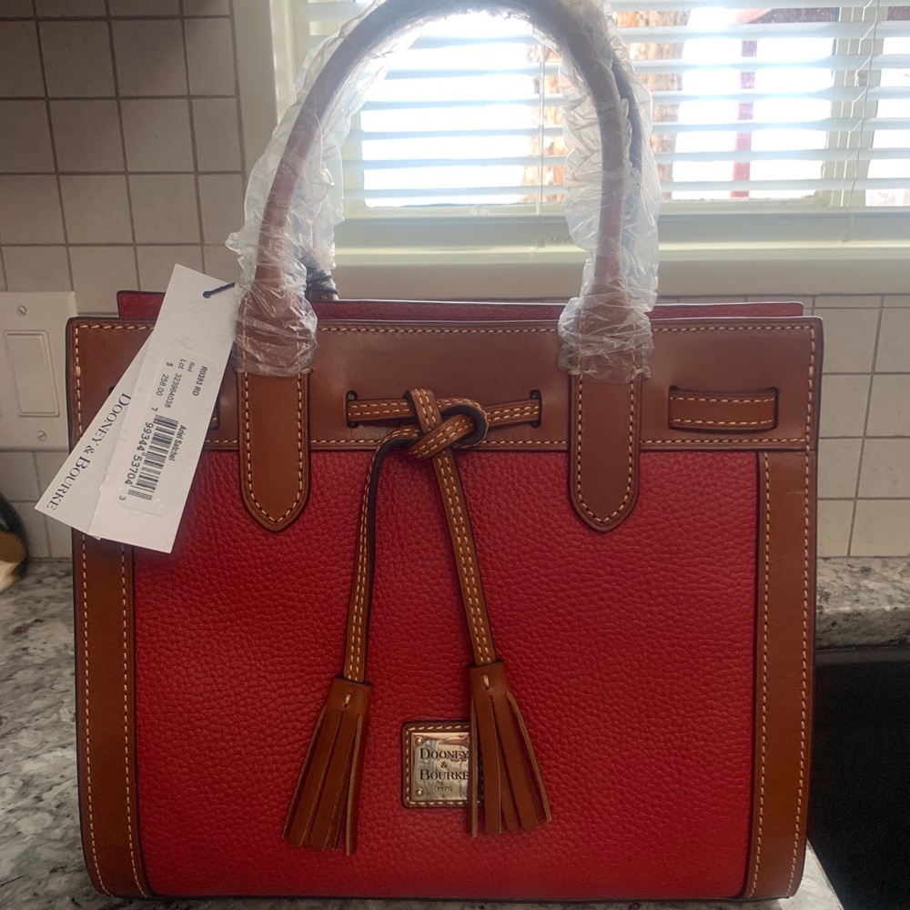Dooney and Bourke Red Satchel